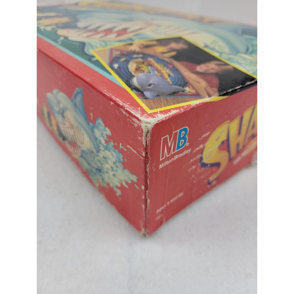 Vintage 1988 Shark Attack Motorized Board Game‎ Milton Bradley Complete **READ** - Picture 11 of 11